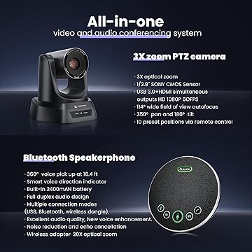 TONGVEIO HD 1080P PTZビデオカメラ Amazon.com: TONGVEO PTZ Camera 20X Optical Zoom HDMI IP Live